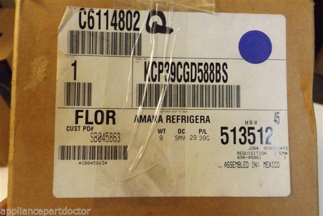 AMANA REFRIGERATOR C6114802 MOTOR NEW IN BOX AMANA REFRIGERATOR C6114802 MOTOR NEW IN BOX